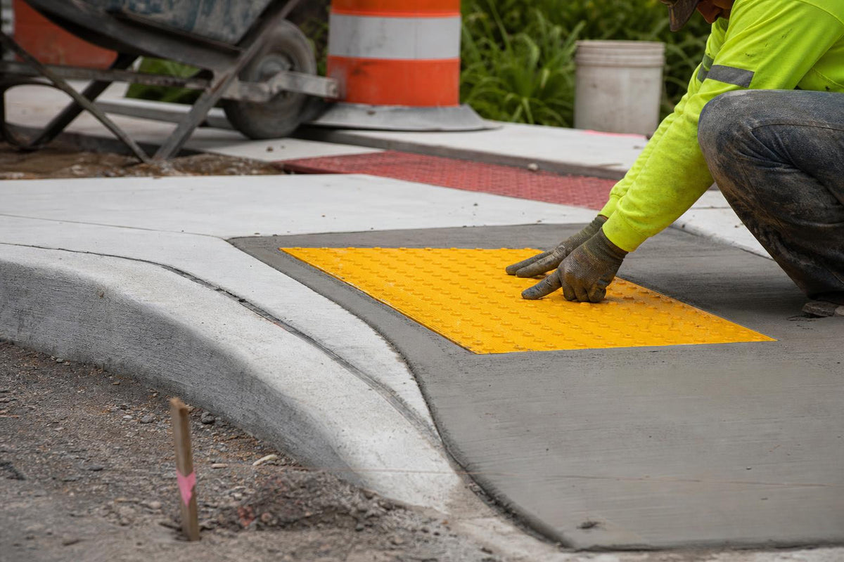 Tactile Surface Indicators: Surface Applied vs Cast in Place