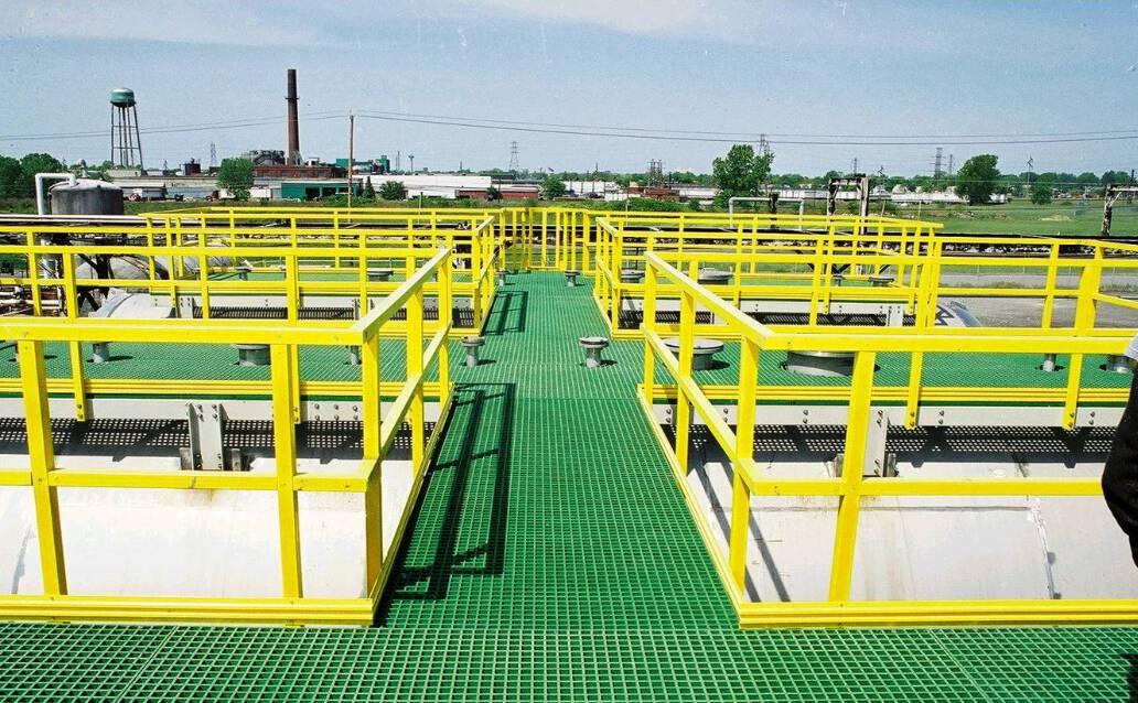 Anti Slip Fiberglass (FRP) Gritted Grating