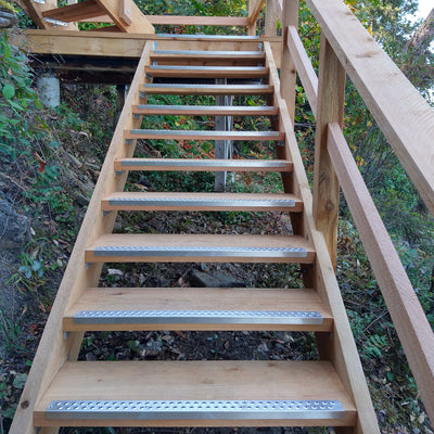 Anti-Slip Stair Nosing for Outdoor Stairs - Durable Aluminum
