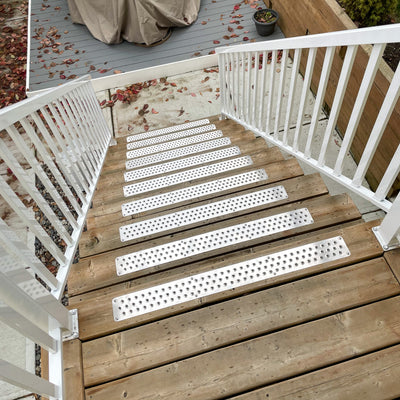 Anti-Slip Stair Strip for Outdoor Stairs - Durable Aluminum