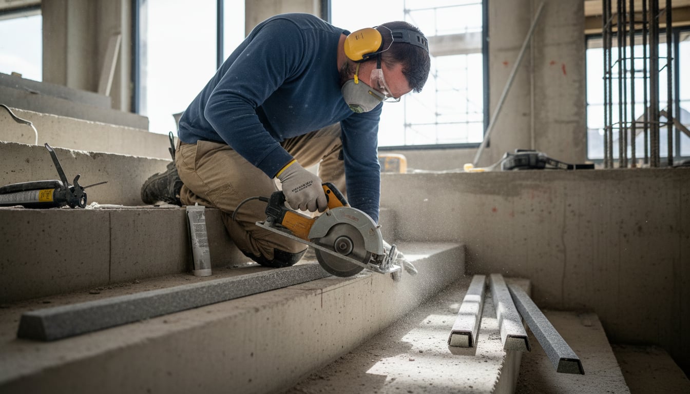 How to Cut and Fit Pultruded FRP Stair Nosings on Site 2026