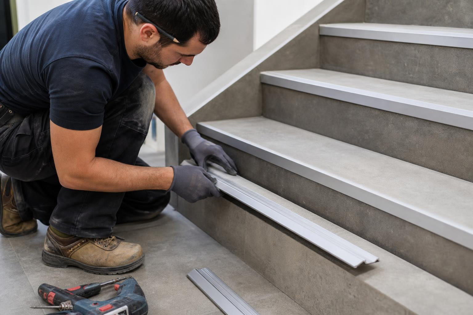 Step-by-Step Installation Guide for Aluminum Stair Nosings