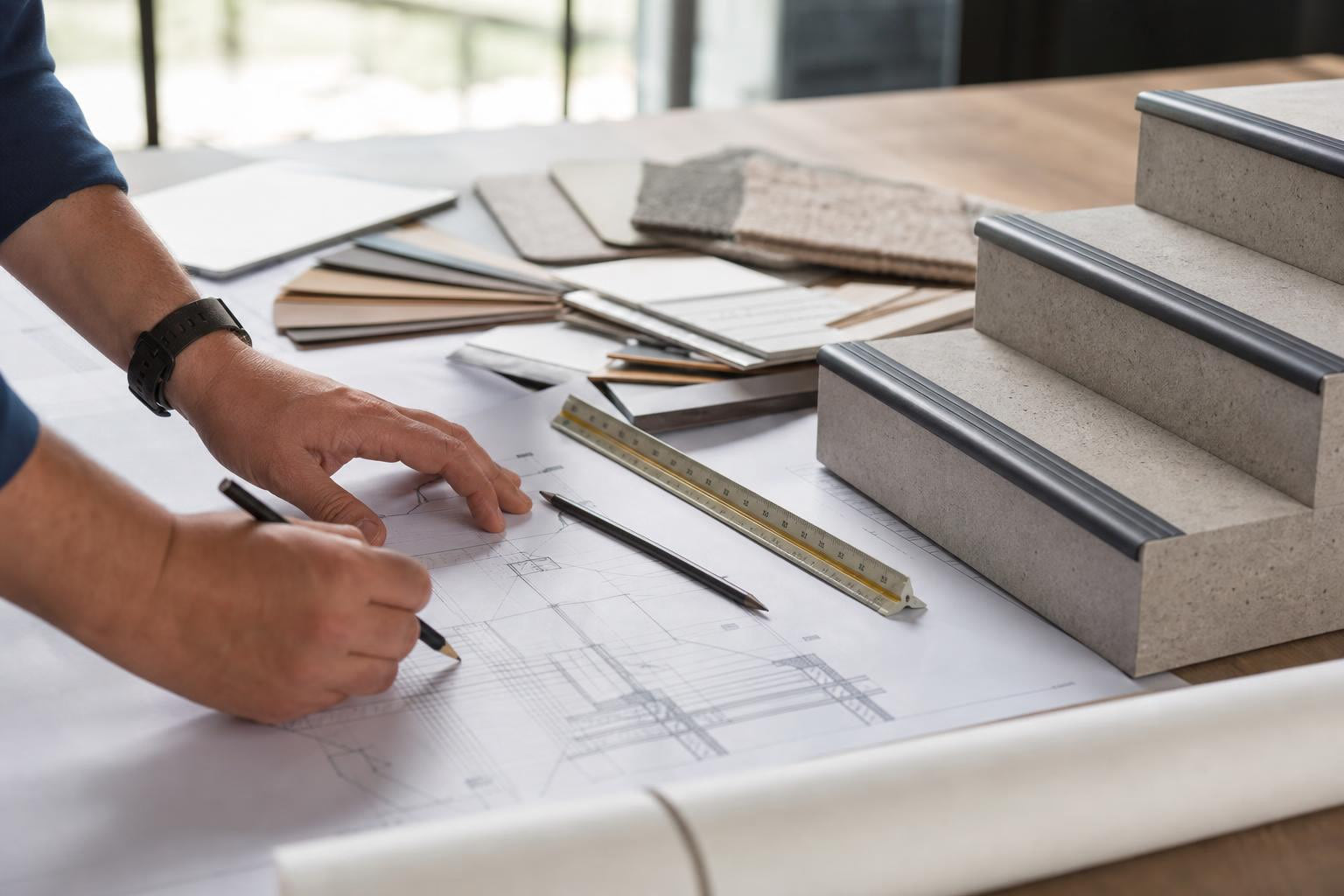 How to Specify Stair Nosings in Architectural Drawings: 2026
