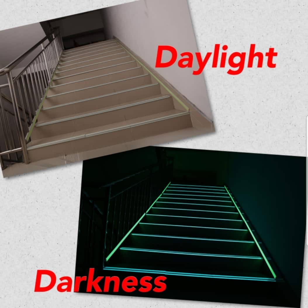 Glow in the Dark Stair Nosing