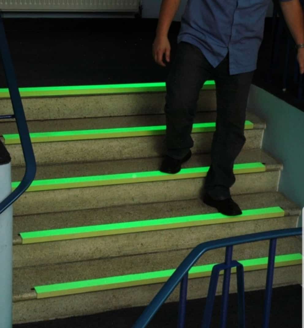 Glow in the Dark Stair Nosing