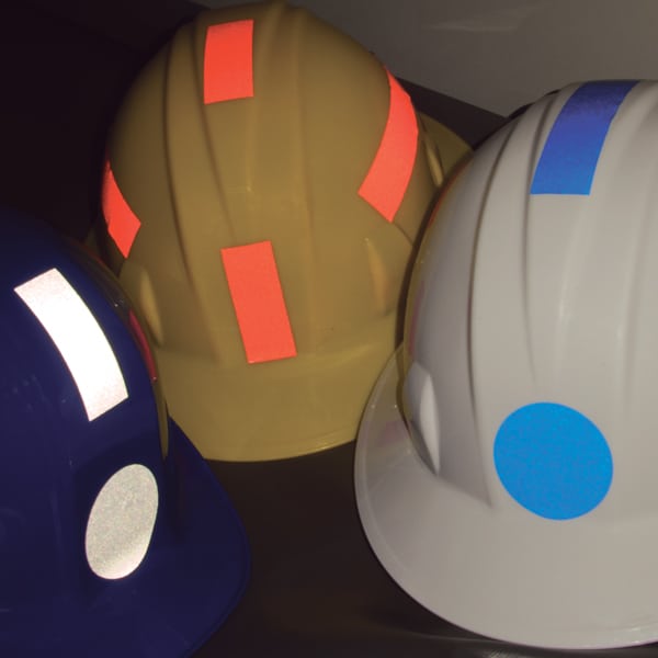 Reflective Hard Hat Decals