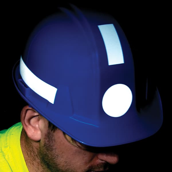 Reflective Hard Hat Decals