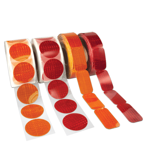 Reflex Reflective Stick-On Reflectors