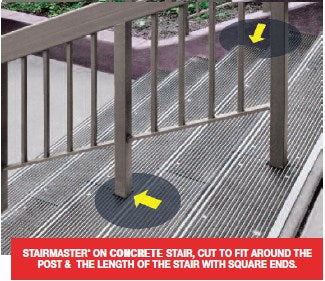 Stairmaster® Aluminium Safety Renovation Treads